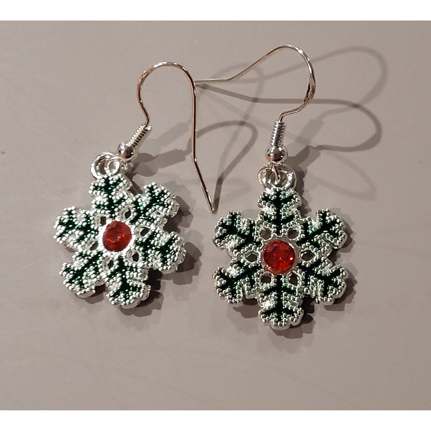 X Christmas Snowflakes - Earrings