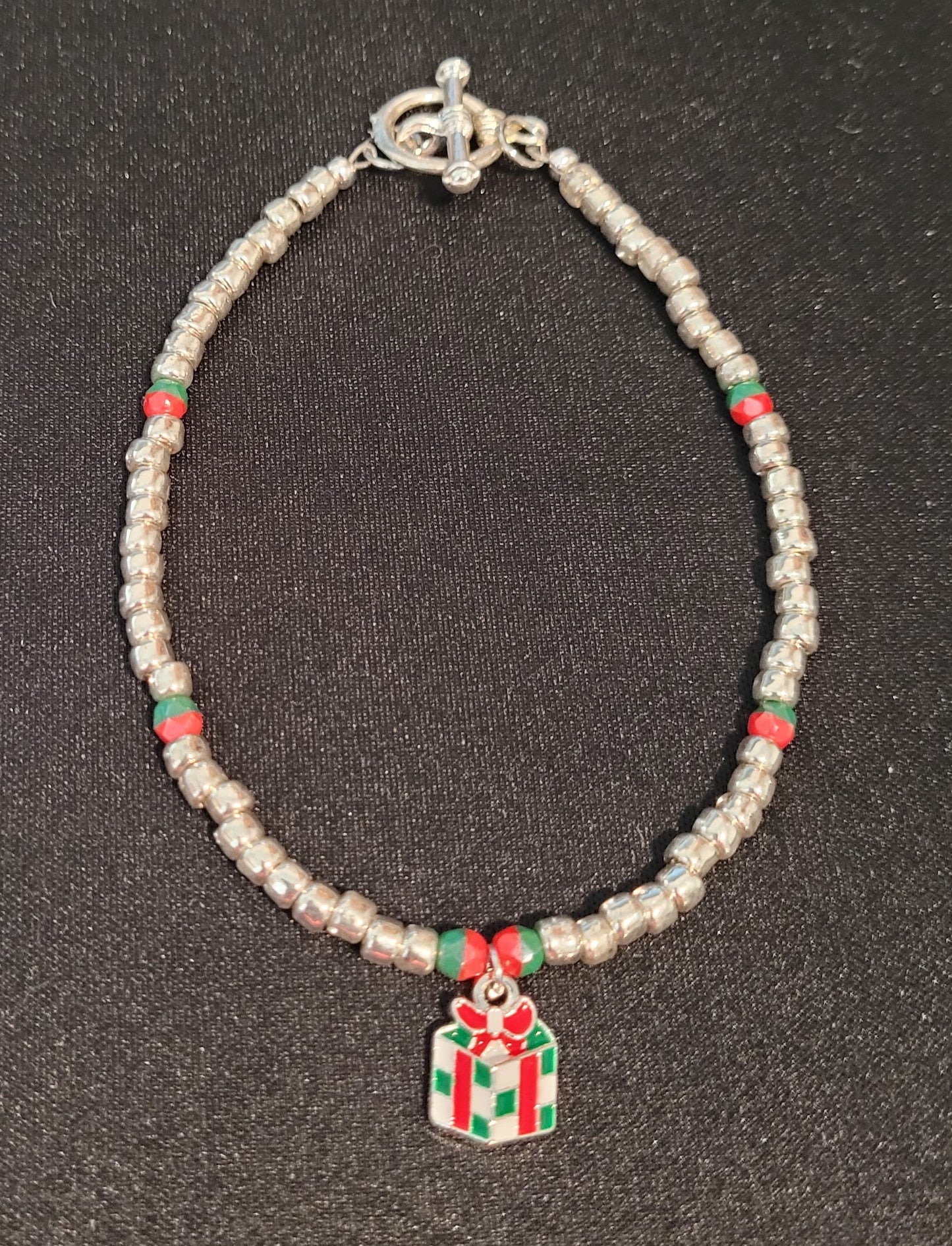 X Christmas Gift Box Anklet