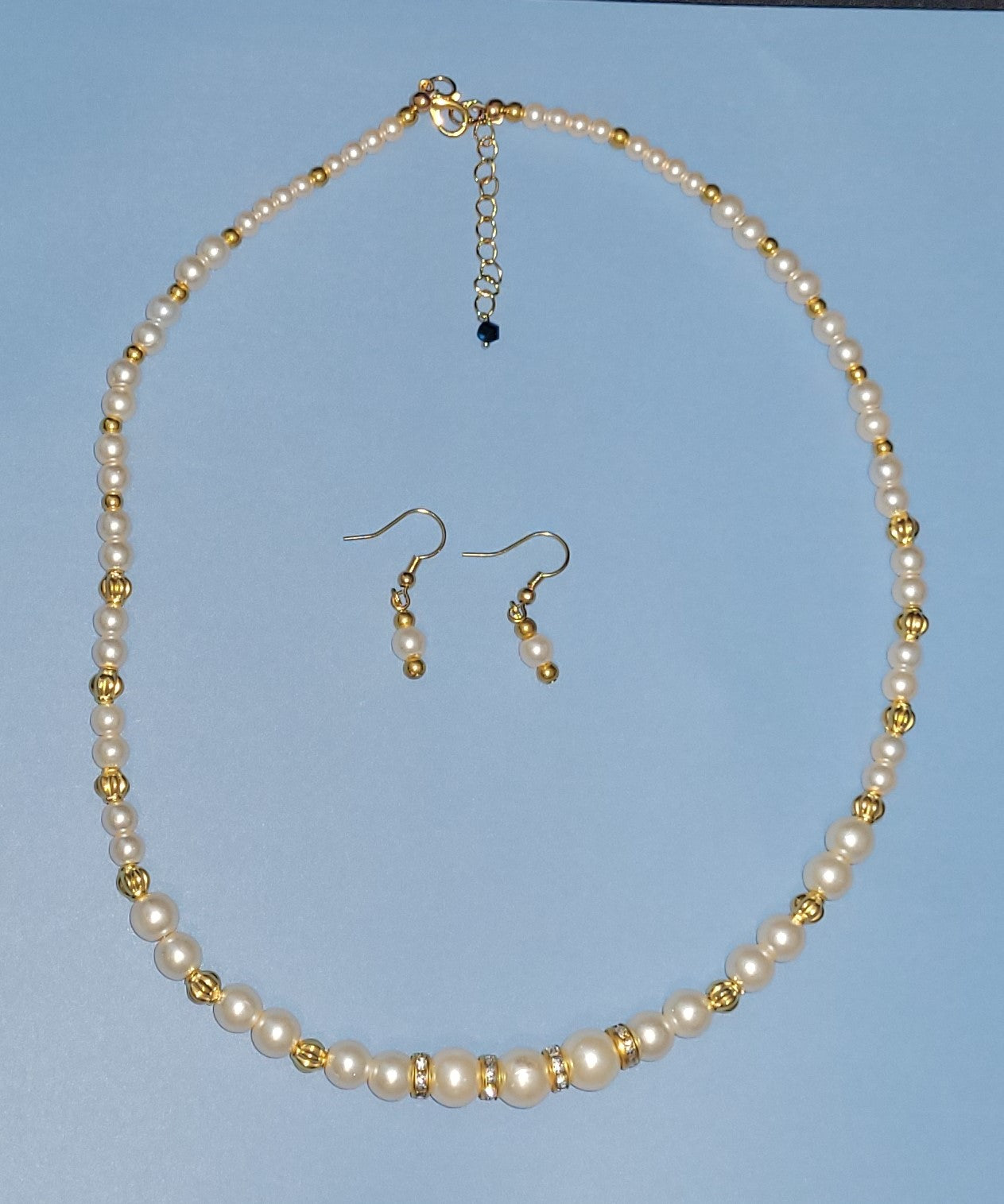 Bridal - Blush Glass Pearl Set