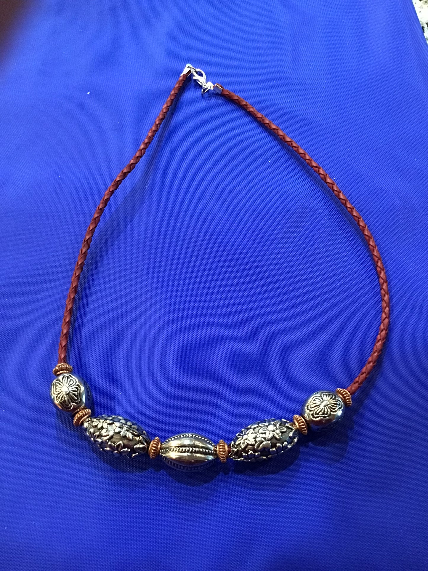 N50 Men’s Leather Necklace