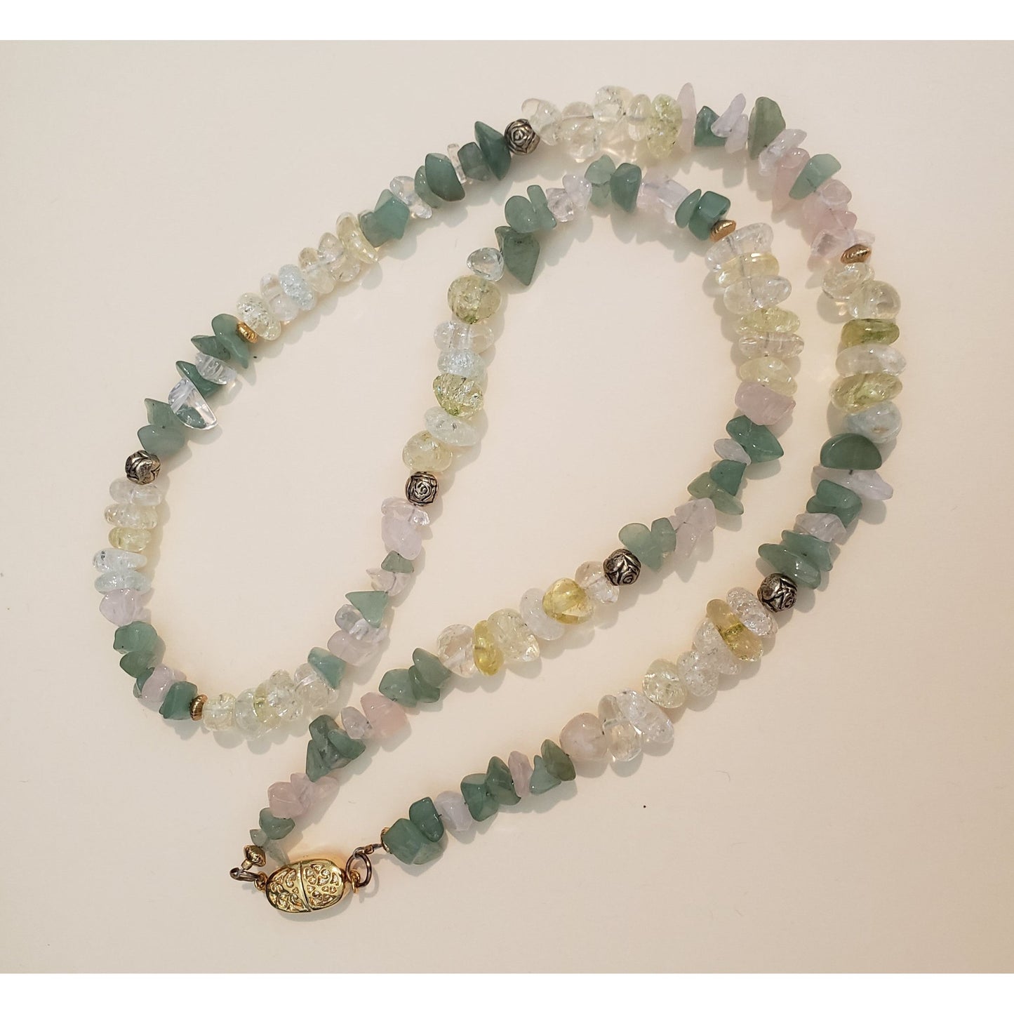 N28 Clear Quartz Necklace