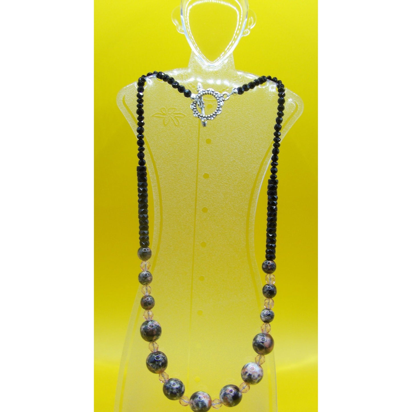JS19 Mexican Red Snowflake Obsidian