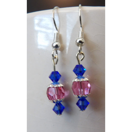 E25 - Pink & Blue Sapphire Crystals