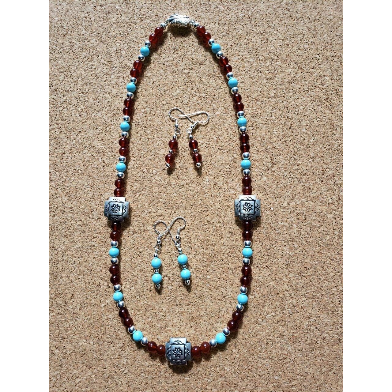 JS11  Zia Concho Pillow Beads