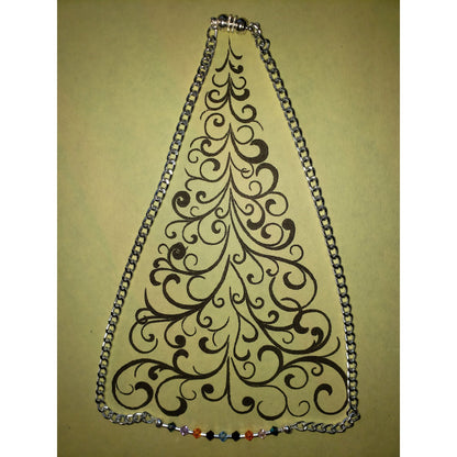 N27 Czech Crystal Chain Necklace - 18"